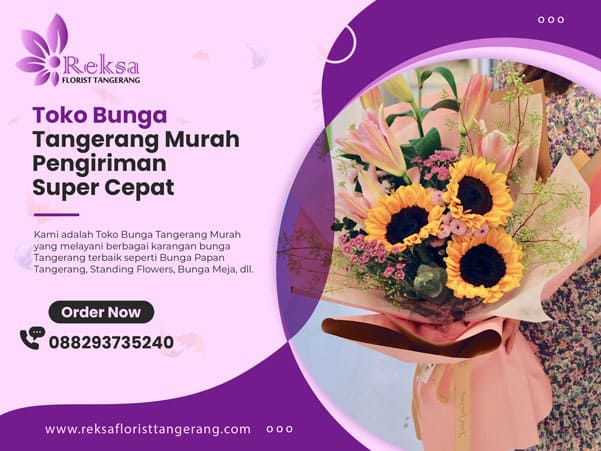 toko bunga tangerang murah