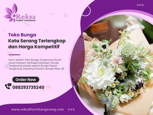 toko bunga kota serang
