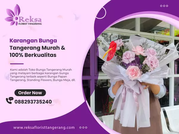 karangan bunga tangerang murah