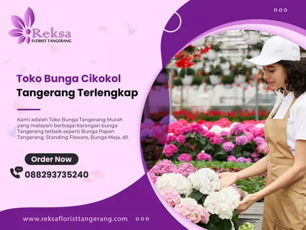 toko bunga cikokol