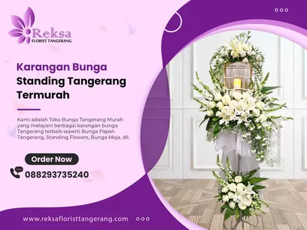 karangan bunga standing tangerang