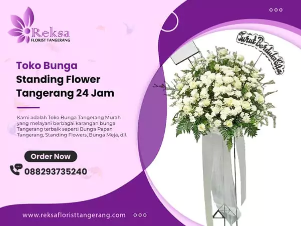 Toko bunga standing flower Tangerang 24 jam